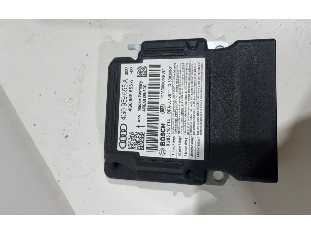 Блок подушек безопасности 4G0959655A, 0285010714   Audi A7 S7 4G