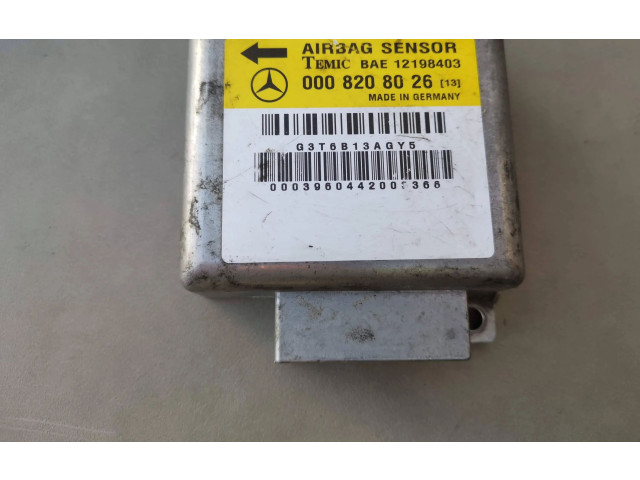 Блок подушек безопасности 0008208026, 12198403   Mercedes-Benz C W202