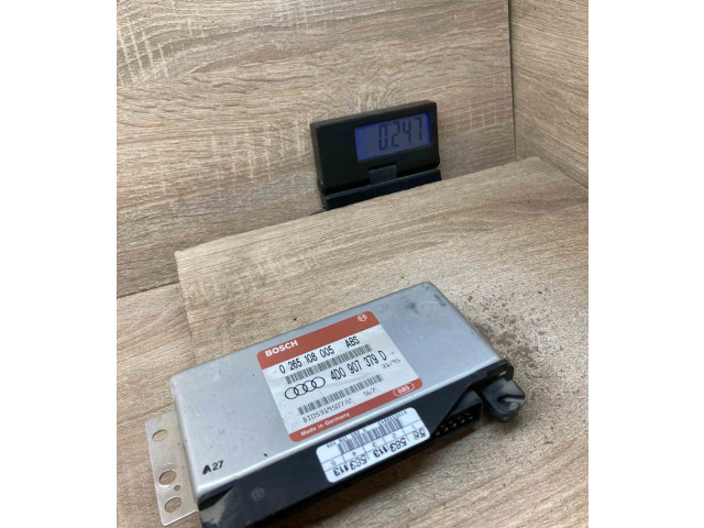 Блок управления АБС 4D0907379D, 0265108005   Audi A4 S4 B5 8D