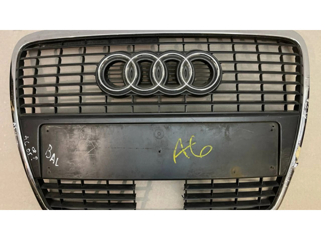 Передняя решётка Audi A6 S6 C6 4F 2004-2011 года 4F0853651, 4F0853651S      