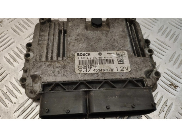 Řídící jednotka 55206270, 0281012882   Alfa Romeo 147 2005