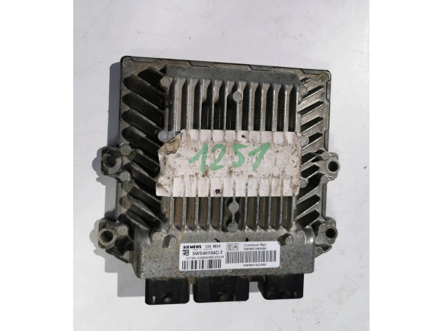 Комплект блоков управления 5WS40104C-T, 5WS40104C-T SW9651942480 HW9647423380   Peugeot 307