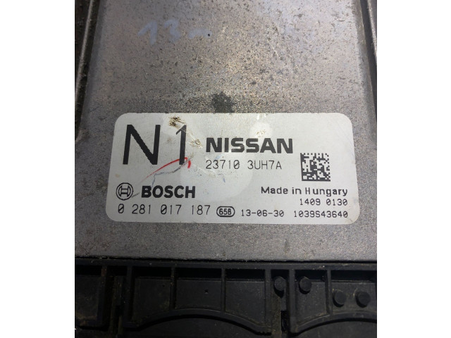 Блок управления двигателя 237103UH7A, 1039S43640    Nissan X-Trail T31