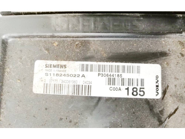 Řídící jednotka s118245022a, p30644185   Volvo S40, V40 2004