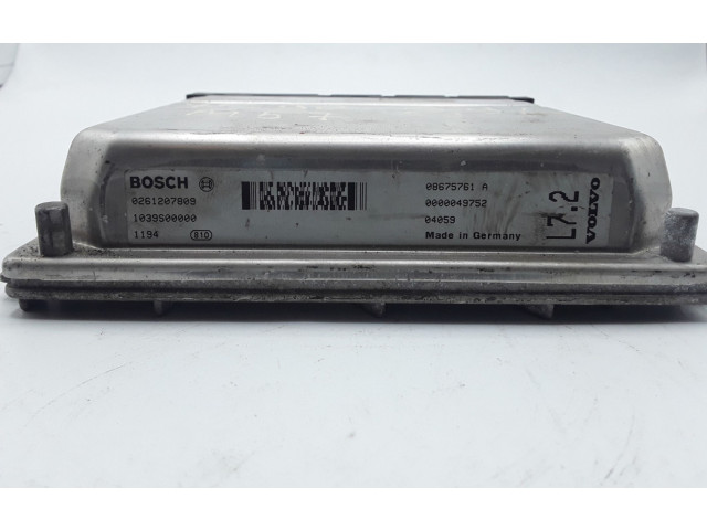 Блок управления двигателя 0261207809, 1039S00000   Volvo XC90