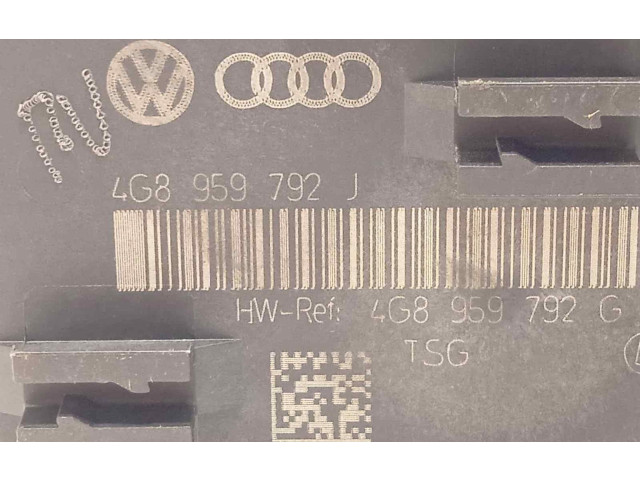 Комфортный модуль    4G8959792J   Audi A6 C7