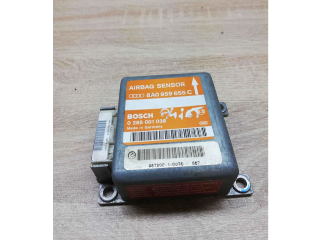 Блок подушек безопасности 8a0959655c, 0285001038   Audi A6 S6 C4 4A