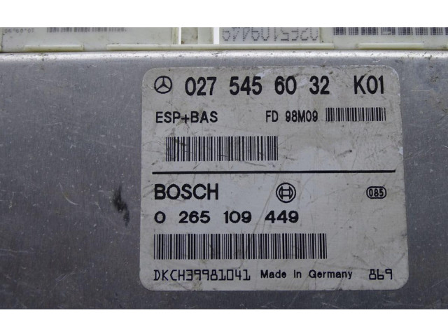 ESP (stabilumo sistemos) valdymo blokas