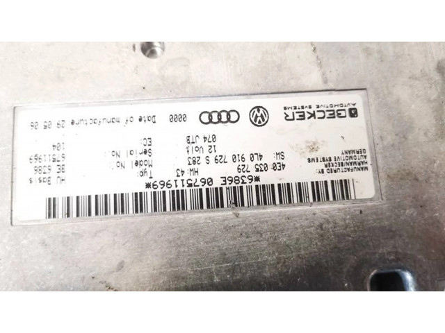 Блок управления 4e0035729, 4l0910729s   Audi Q7 4L