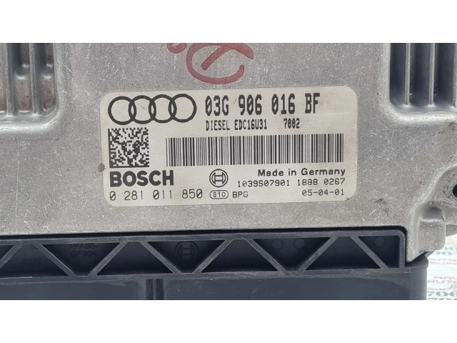 Блок управления двигателя 03G906016BF   Audi A6 S6 C6 4F