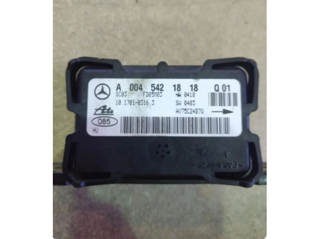 Блок управления двигателя 0045421818   Mercedes-Benz ML W164