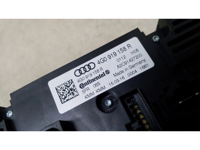 Модуль блока управления кондиционером 4G0919158R   Audi A6 S6 C7 4G