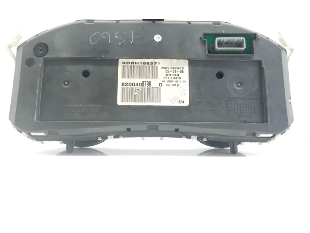Zpětné zrcátko  Renault Megane II 2003  8200408799  