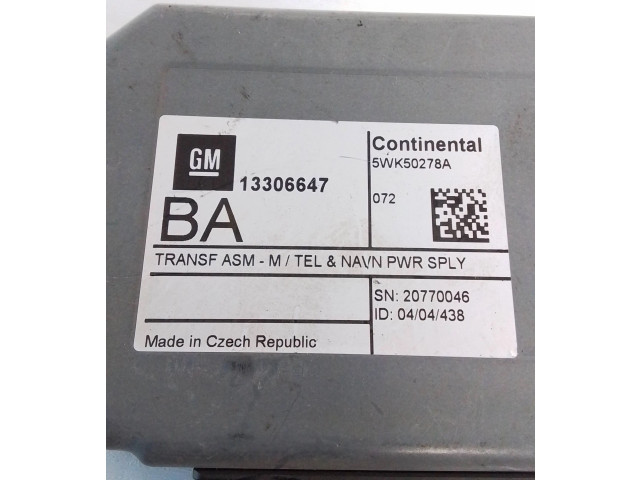 Блок управления навигации (GPS) 13306647, 20770046   Opel Antara
