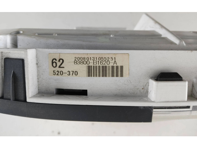 Přístrojová deska  Subaru Justy 2007 83800B1620A, 520370  