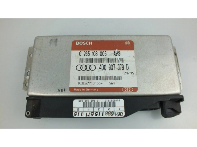 Блок управления двигателя 4D0907379D, 0265108005   Audi A6 S6 C7 4G