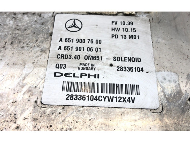 Řídící jednotka 6519007600   Mercedes-Benz A W176 2013