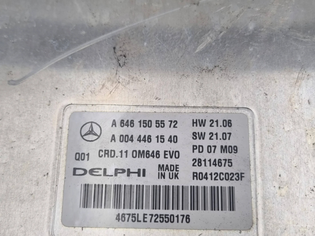 Řídící jednotka A6461505572, 6461505572   Mercedes-Benz E W211 2008