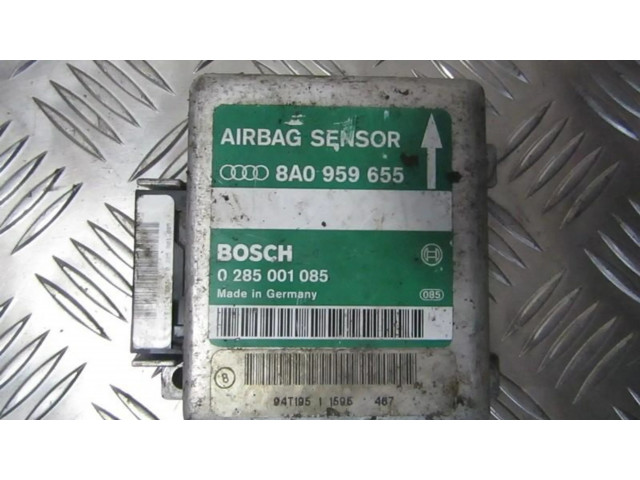 Блок подушек безопасности 8a0959655, 0285001085   Audi 80 90 S2 B4