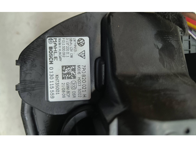 Вентилятор печки    7P0820021H, KH735001   Volkswagen Touareg II