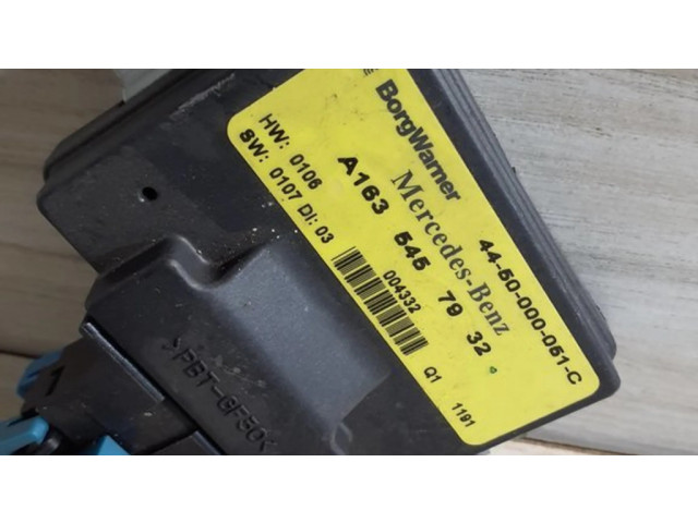 Блок управления редуктора коробки передач (раздатки) A1635457932   Mercedes-Benz ML W163