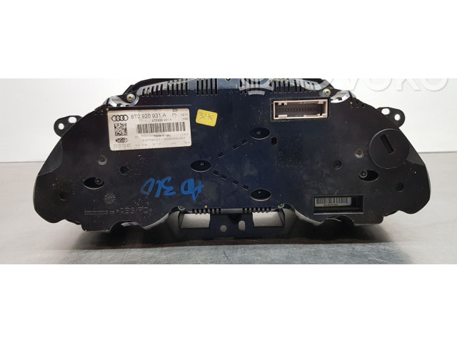 Přístrojová deska  Audi A5 8T 8F 2008 8T0920931A  