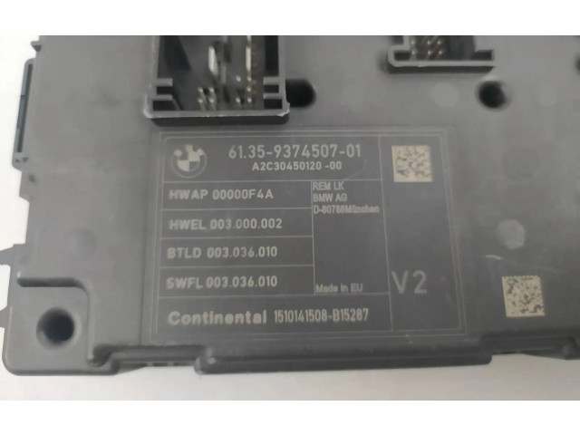 Блок комфорта 9374507, 00000F4A   BMW 4 F32 F33   