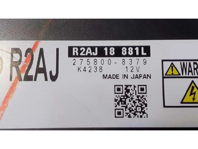 Блок управления двигателем Блок управления R2AJ18881L, 2758008379   Mazda 3 II