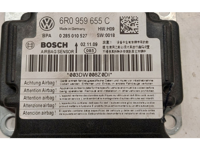 Блок подушек безопасности 6R0959655C, 0285010527   Volkswagen Polo V 6R