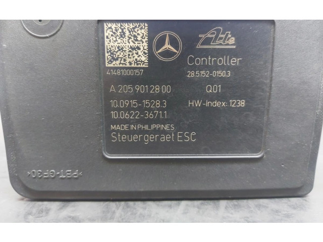 Jednotka ABS A2054313112, A2059012800   Mercedes-Benz C W205 2015