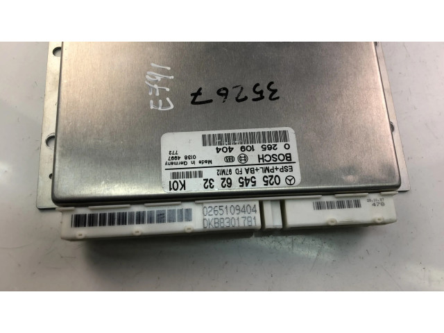 Řídící jednotka 0255456232, 0265109404   Mercedes-Benz E W210 1998