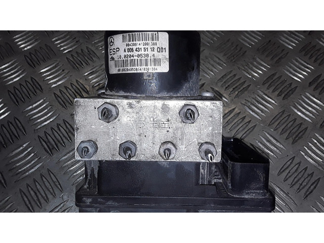 Jednotka ABS a0375454732   Mercedes-Benz C W204 2008