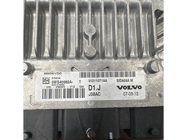 Блок управления двигателя 31211071AA, SID803AM   Volvo C30