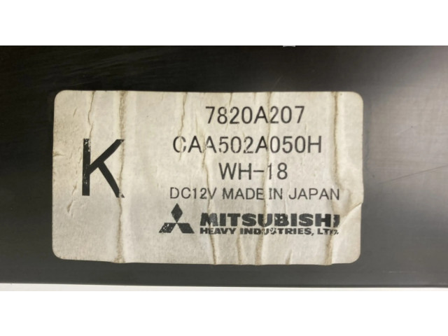 Блок управления климат-контролем 7820A207   Mitsubishi Grandis