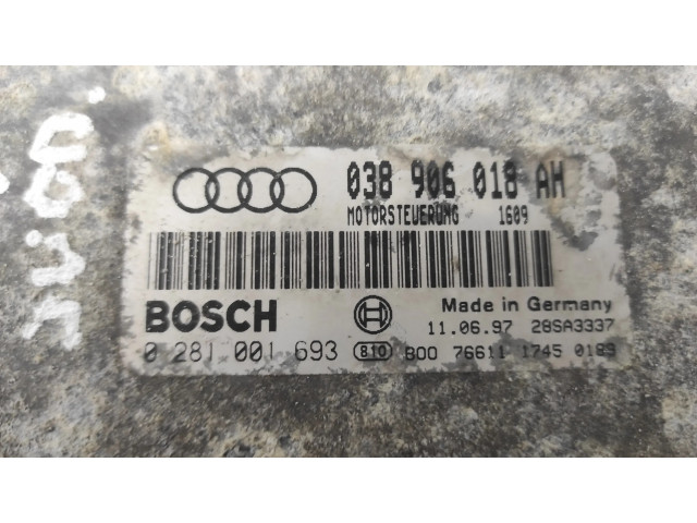 Блок управления двигателя 038906018AH, 28SA3337   Audi A3 S3 8L