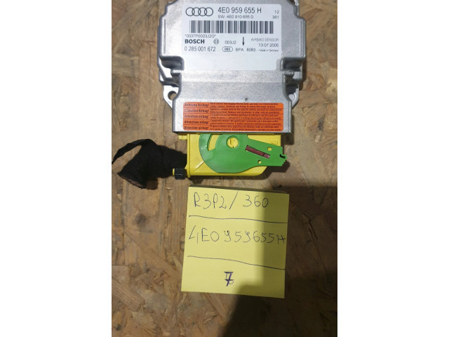 Блок подушек безопасности 4E0959655H, 4E0910655D   Audi A8 S8 D3 4E