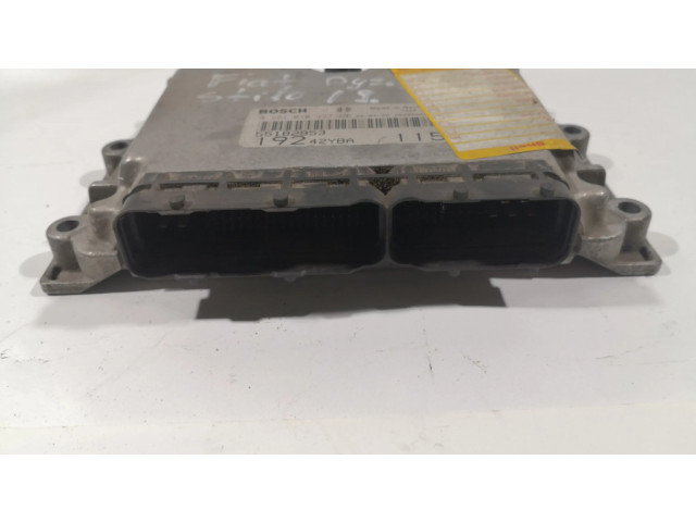 Блок управления двигателя 0281010337, 55182953   Fiat Stilo