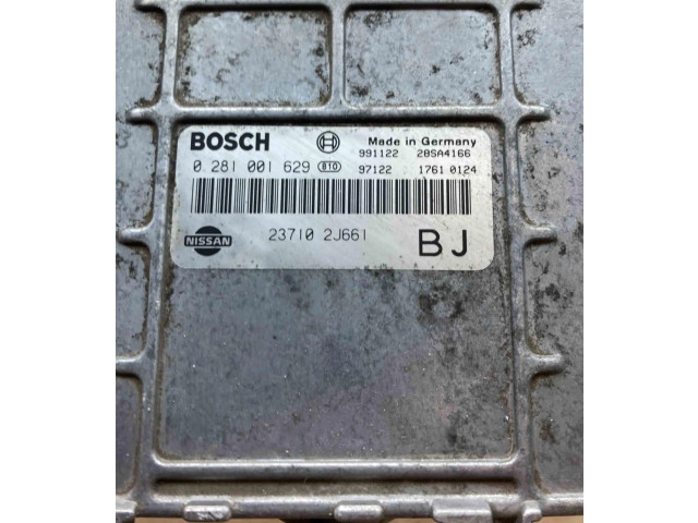 Řídící jednotka 237102J661, 0281001629   Nissan Primera 2000