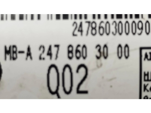 Подушка безопасности для колен A2478603000   Mercedes-Benz GLB x247