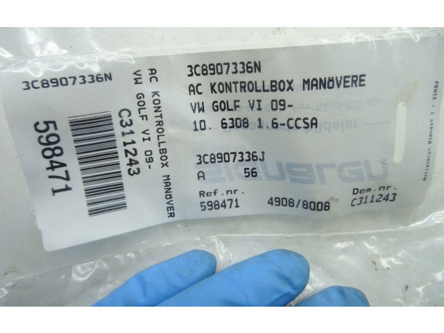 Блок управления климат-контролем 5HB009751, 5HB009751   Volkswagen Golf VI