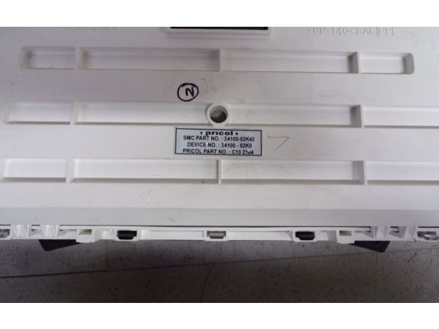 Přístrojová deska  Opel Agila B 2008 3410052K43, 3410052K0  