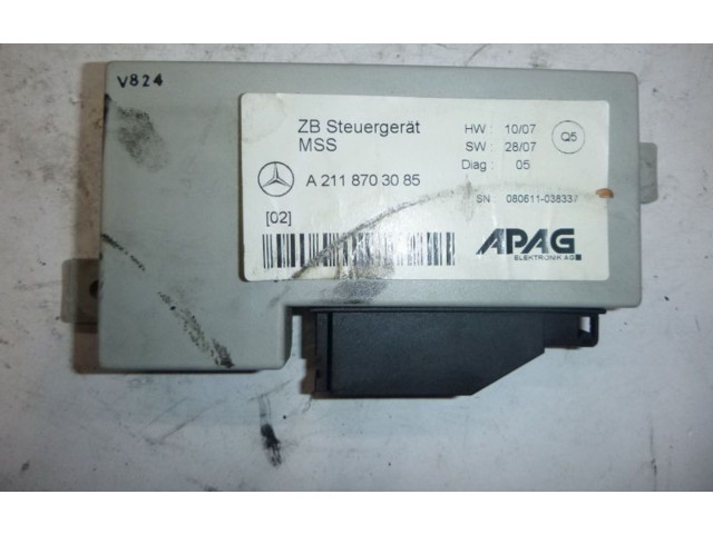 Блок управления A2118703085, A2118703085   Mercedes-Benz E AMG W211