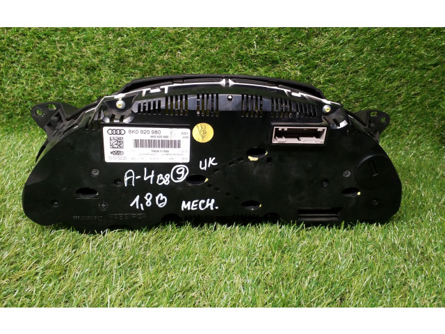 Панель приборов 8K0920980   Audi A4 S4 B8 8K       