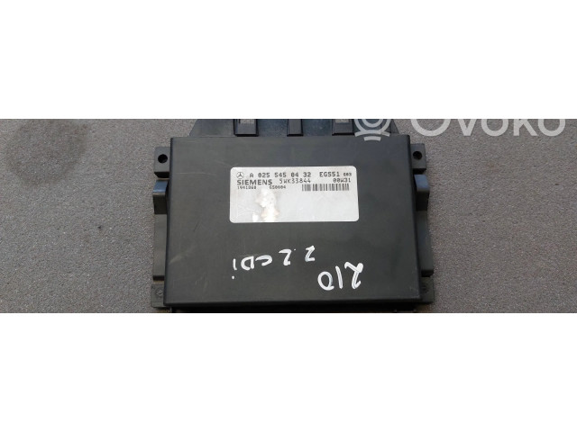 Блок управления коробкой передач A0255450432, 5WK33844   Mercedes-Benz C W203