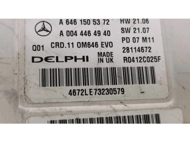 Řídící jednotka A6461505372, A0044464940   Mercedes-Benz E W211 2007