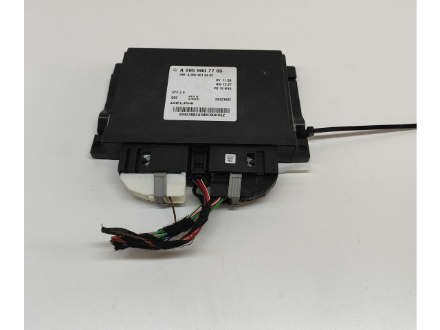 Блок управления коробкой передач A2059007705, A0009016402   Mercedes-Benz C W205
