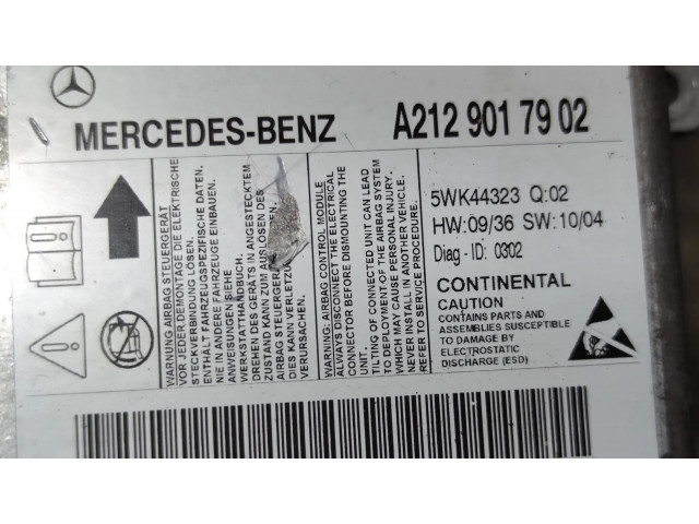 Блок подушек безопасности A2129017902   Mercedes-Benz CLS C218 X218