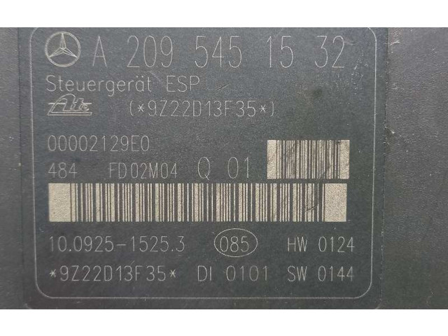 ABS Steuergerät A0044316212, A2095451532   Mercedes-Benz C W203 2003