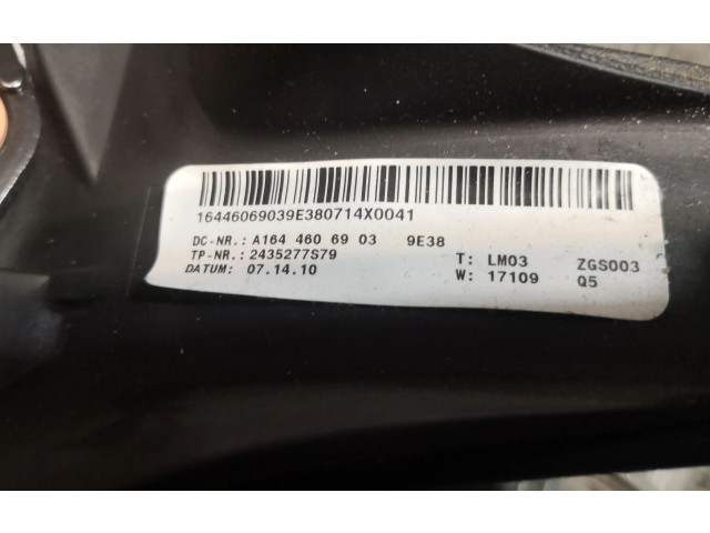 Volant Mercedes-Benz ML W164 2010 1644606903, A1644606903  