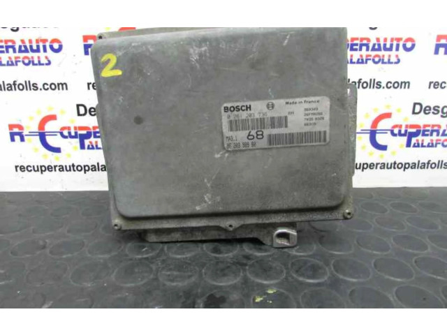 Řídící jednotka 0261203736   Peugeot 106 